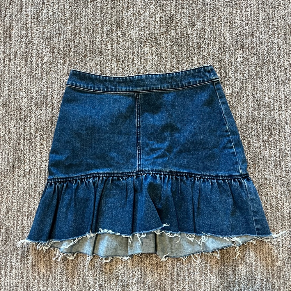 Size 6 women jean skirt